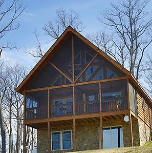 Breccia Cabin front