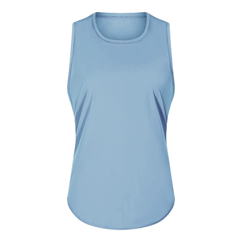 Thumbnail: Custom Logo Women's Fitness Tops Singlet Summer Loose Gym Tank Top for Woman