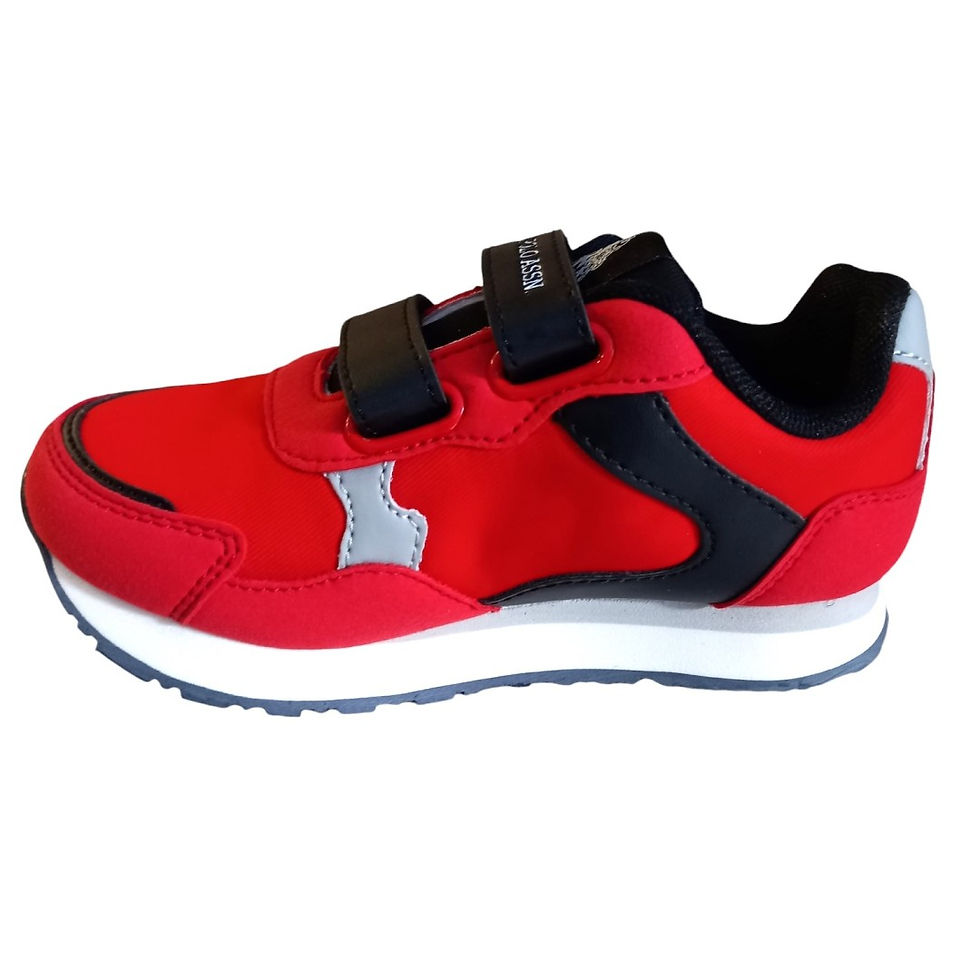 Thumbnail: US POLO ASSN - NOBIK014-RED-BLK01 CHILDREN'S SNEAKERS BOY - RED