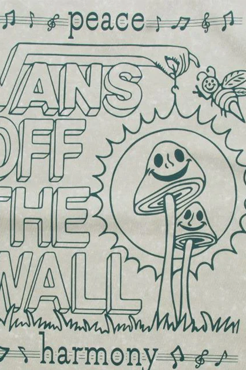 Thumbnail: Vans  - Tee Plant Harmony Acid Wash