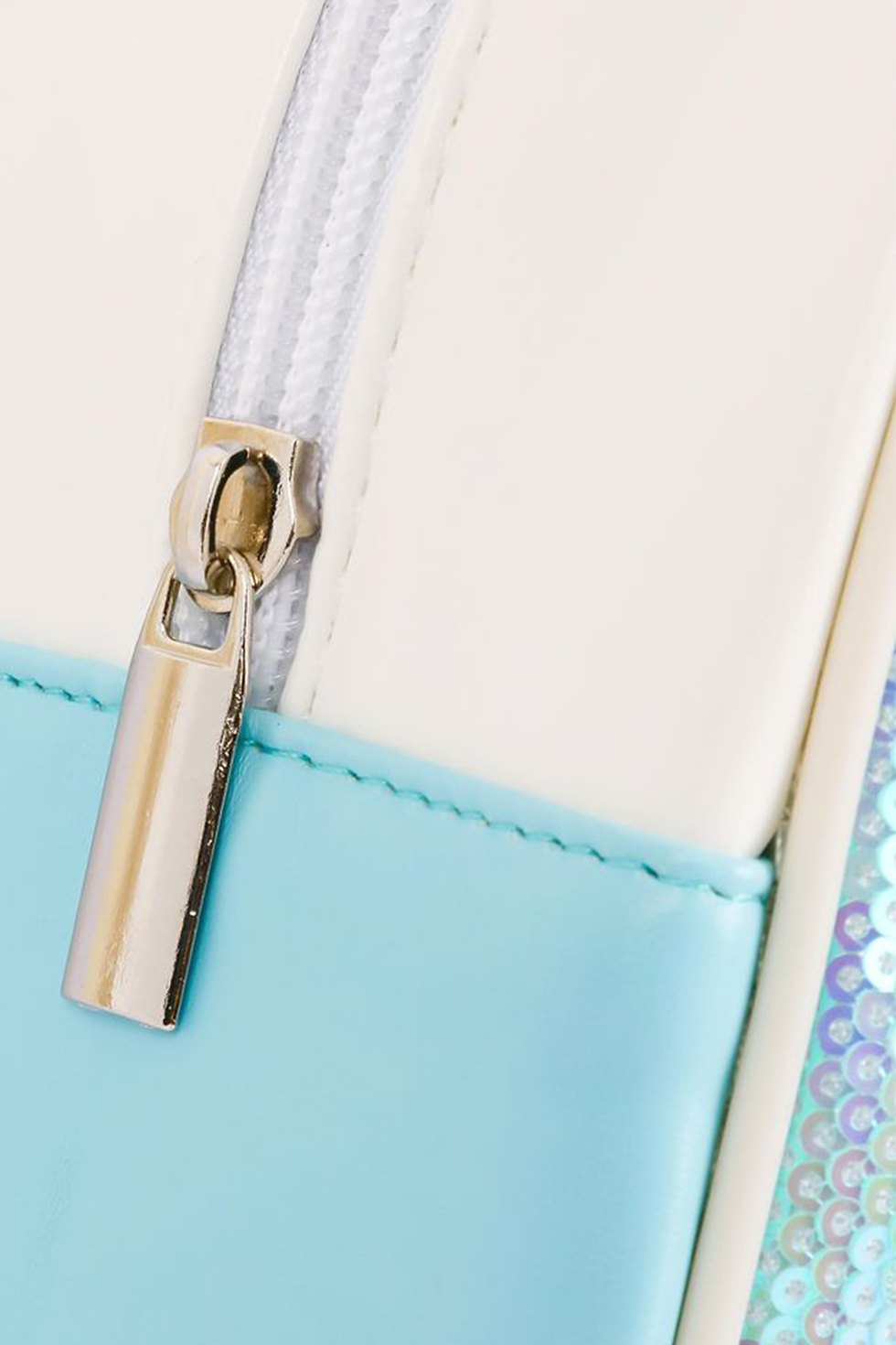 Thumbnail: Eazy Kids - Sequin School Backpack - Teddy Green