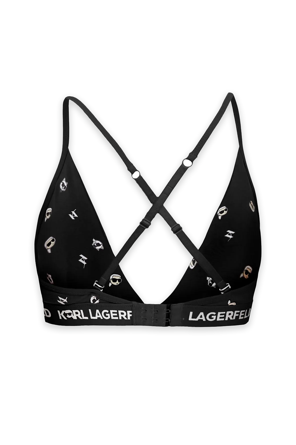 Thumbnail: Karl Lagerfeld - Ikonik 2.0 padded bralette - Black