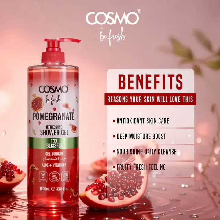 Thumbnail: COSMO - Be Fresh Pomegranate Shower Gel
