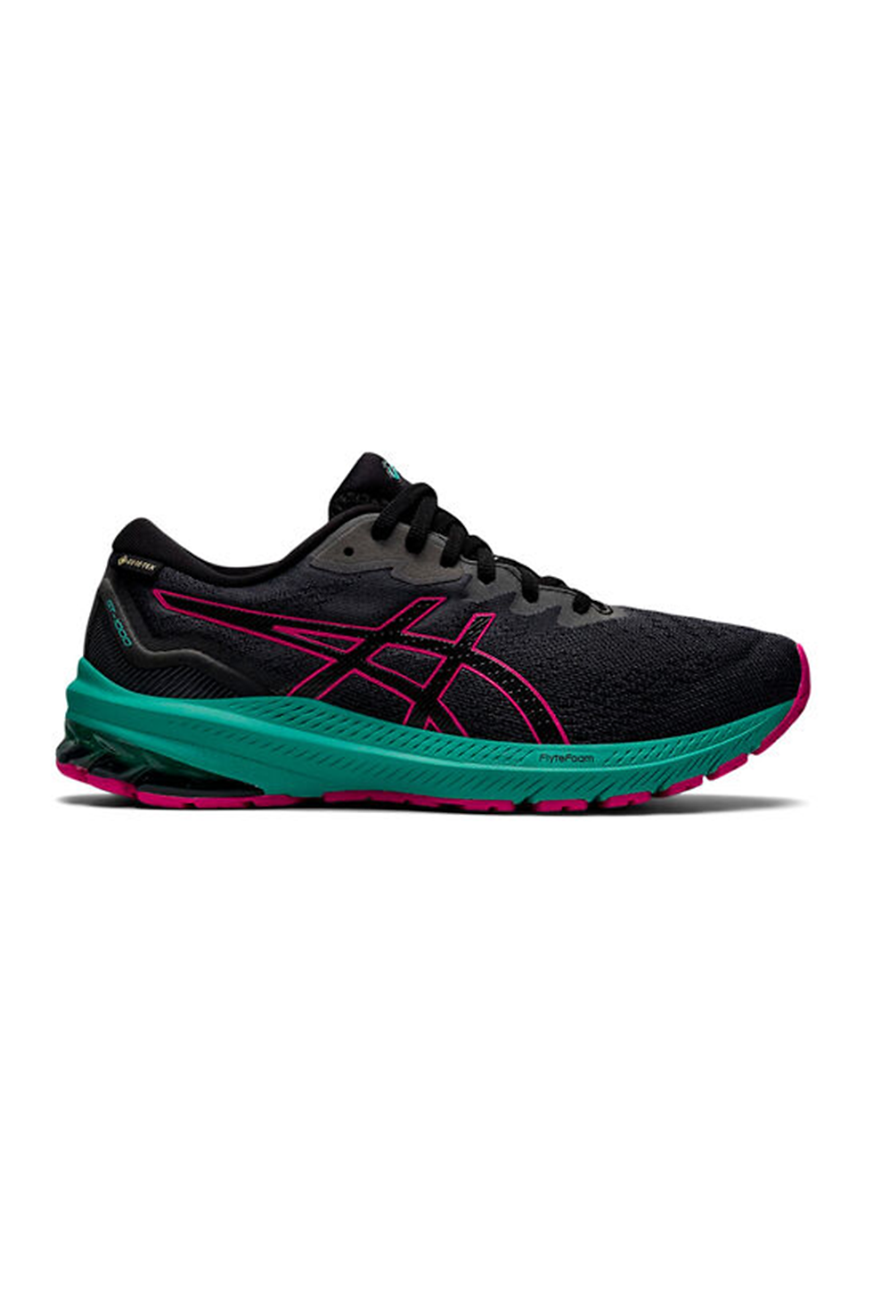 Thumbnail: Asics - GT-1000 11 G-TX Stability Running Shoe - Black / Multi