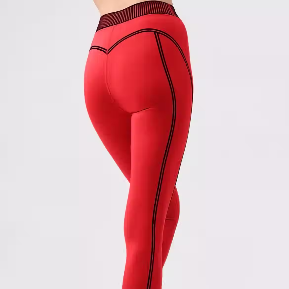 Alo Airlift High-Waist 7/8 Line Up Legging - Red Hot Summer NWT