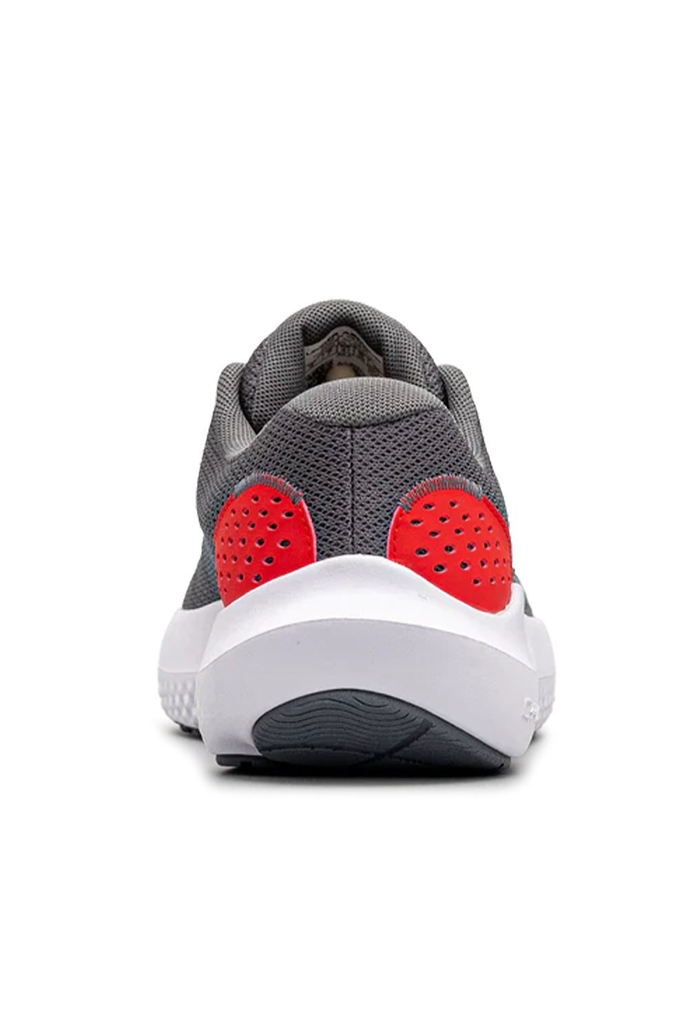 Thumbnail: Under Armour - Men's Charged Surge Tennis Shoes - Grey Red