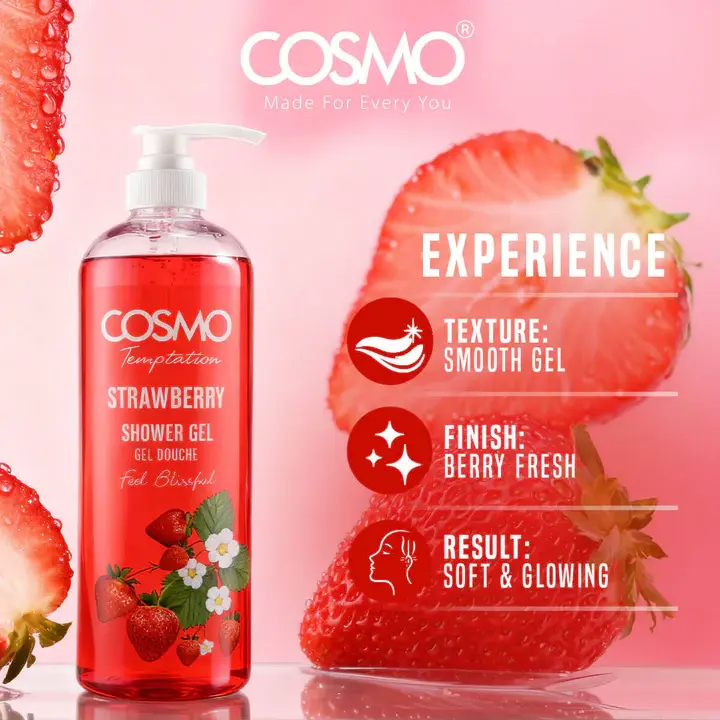 Thumbnail: COSMO - Temptation Strawberry Shower Gel