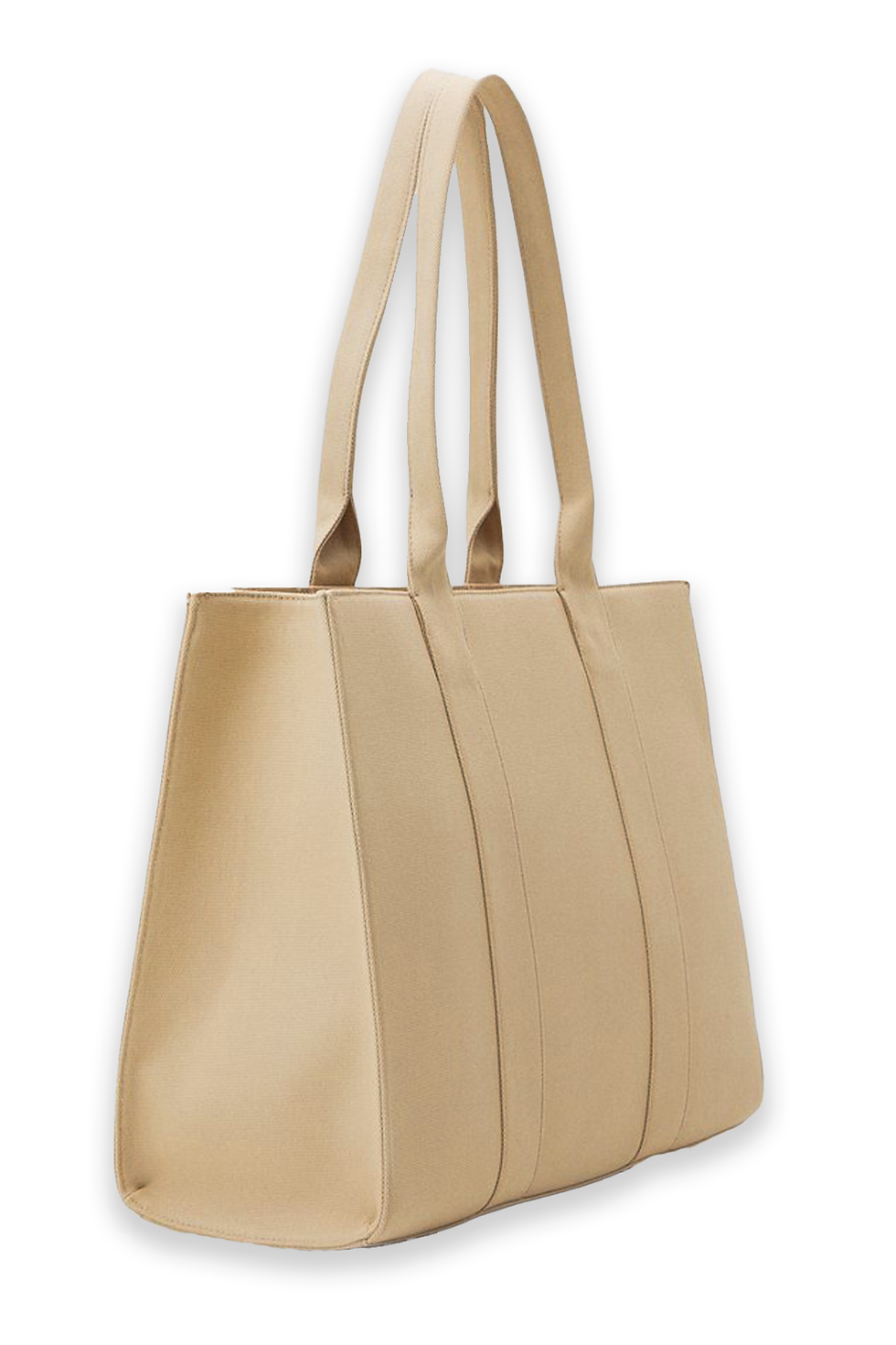 Thumbnail: Karl Lagerfeld, large Rue St-Guillaume tote bag - Dark Beige