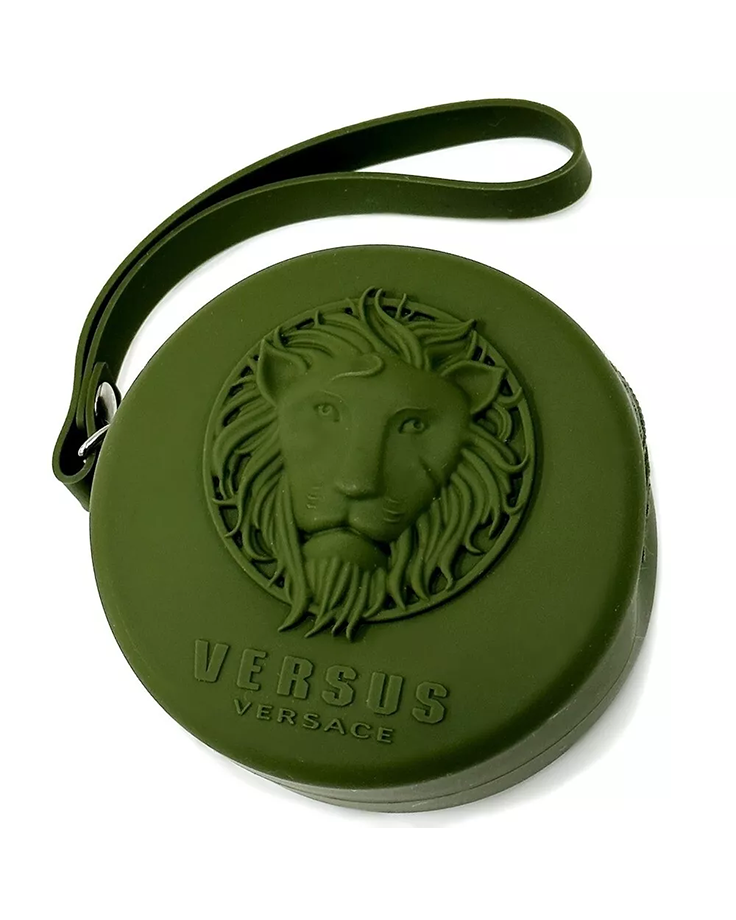 Thumbnail: VERSUS VERSACE Wristwatch Quartz Analog Bar Type Index Rubber - Khaki Green