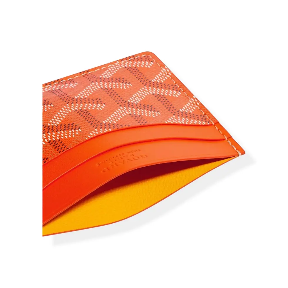 Thumbnail: Goyard - Saint-Sulpice Card Wallet Orange