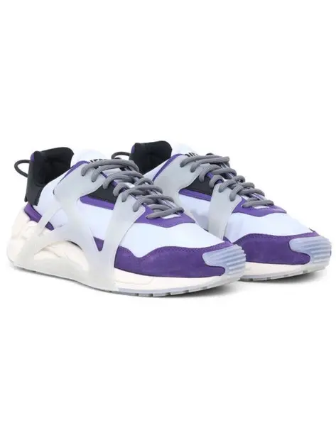 DIESEL - Serendipity Mask Cream/Purple Low Tops Sneakers Shoes