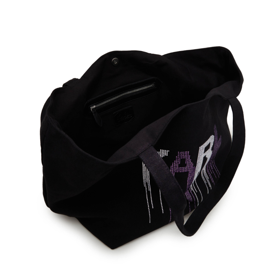 Thumbnail: Karl Lagerfeld, K/ Signature Letters 2.0 Shopper rhinestone - Black