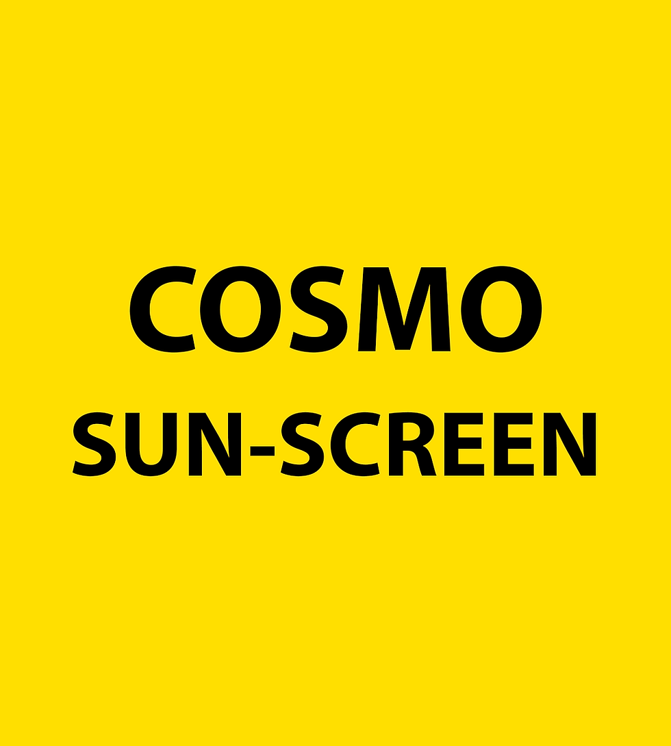 cosmo sun screen