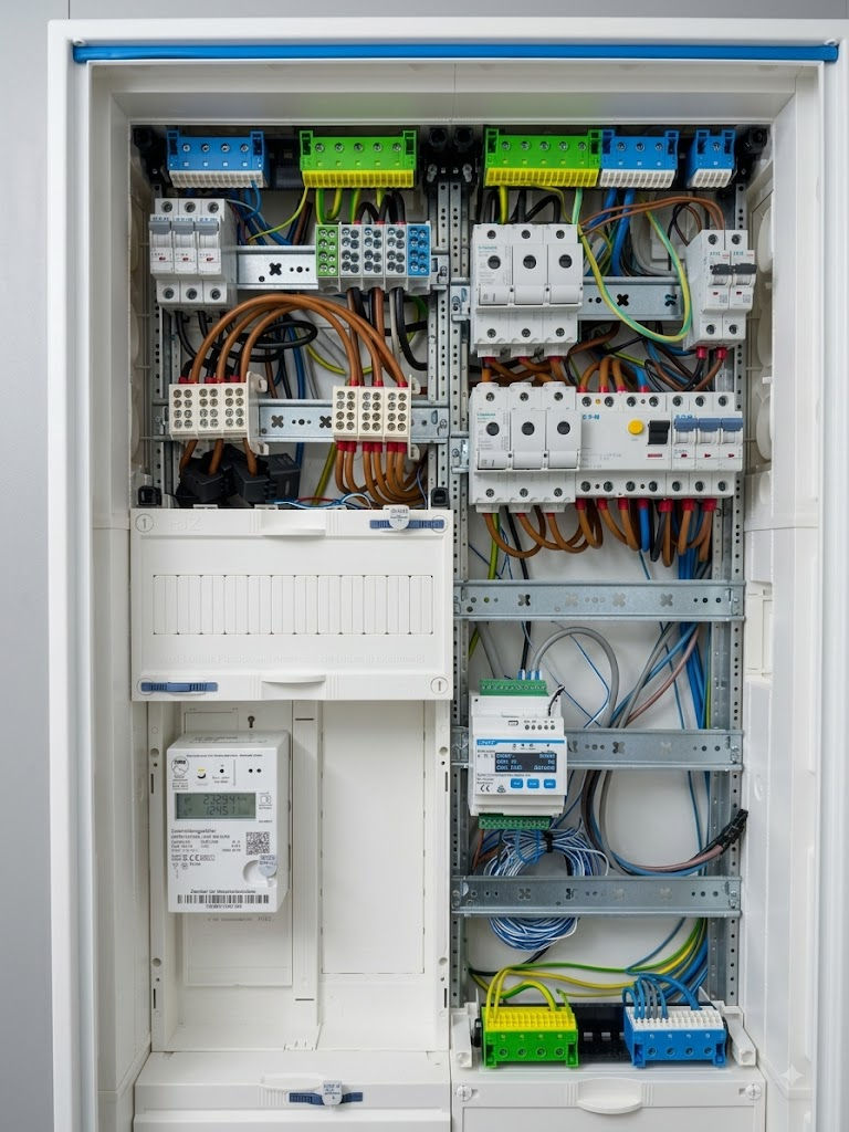 zählerschrank Installation