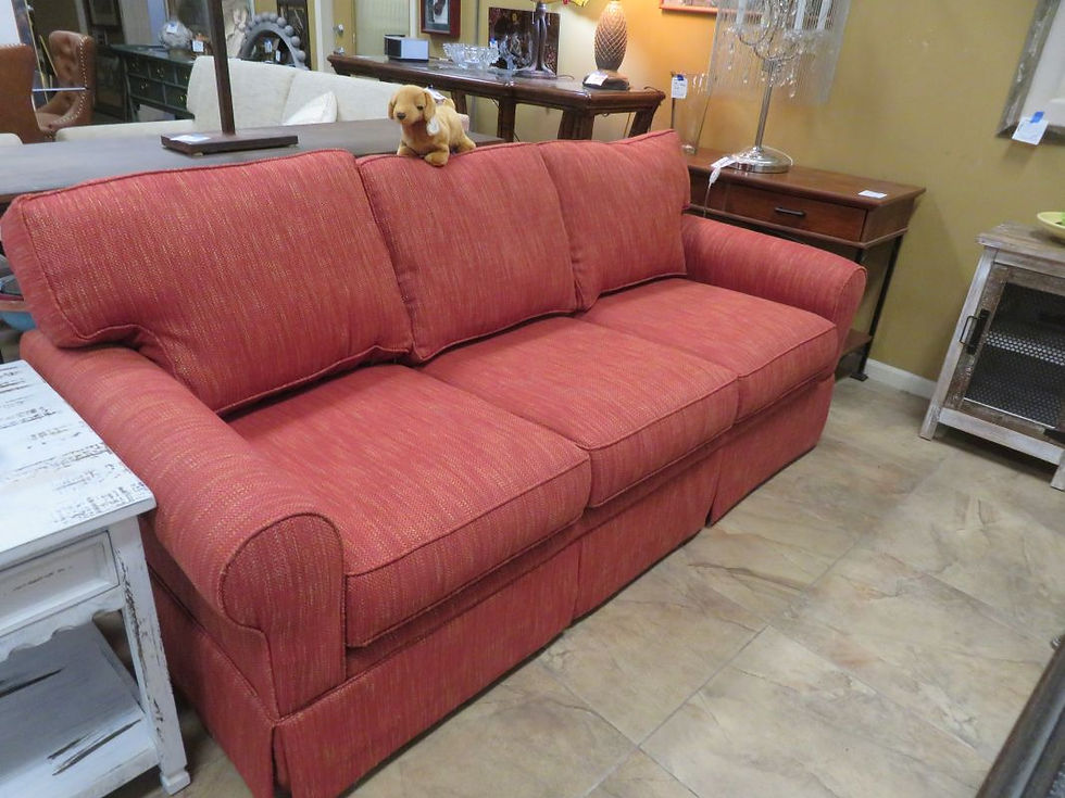 Coral Fabric Sofa $475.00