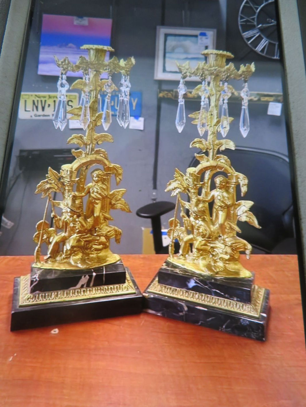 Girandole Candlestick set $300.00