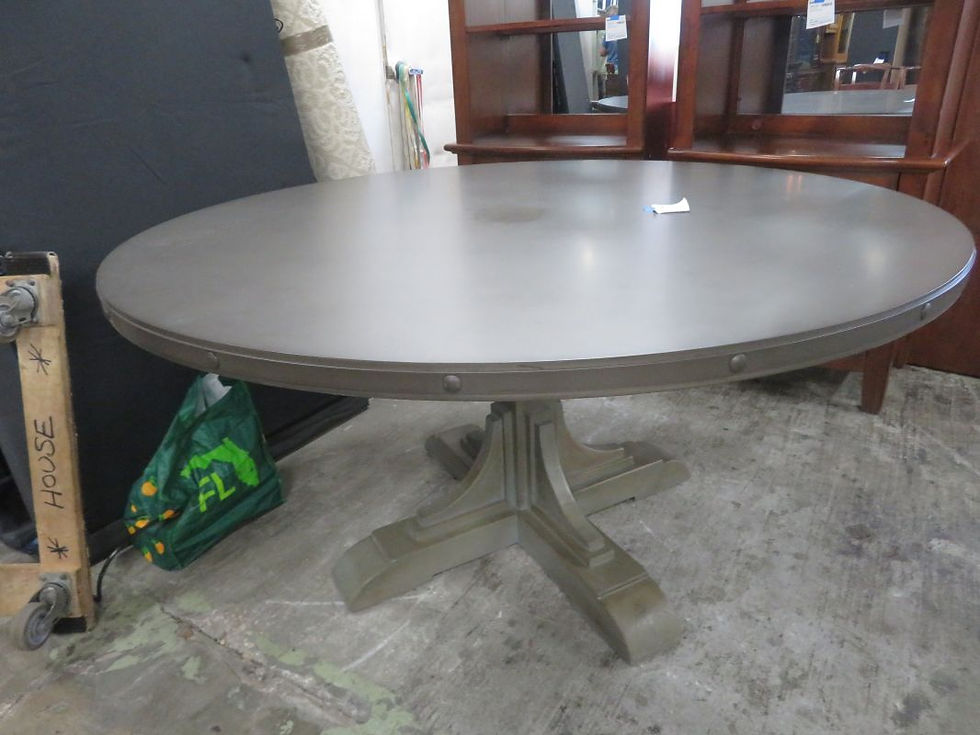 Large Round Restoration Hardware Dining table $800.00