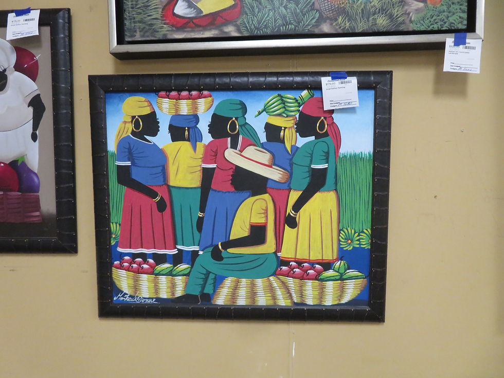 Smaller Haitian Wall Art $175.00