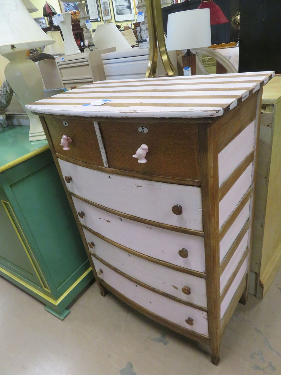 Antique Distressed Chest $150.00