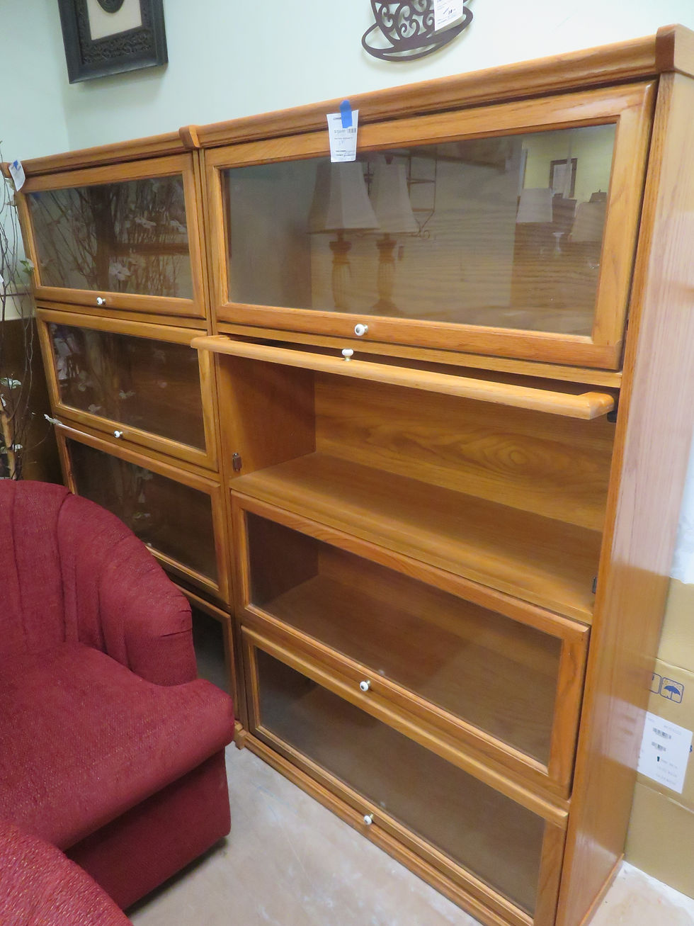 Barrister Bookcase 4 Drawer (2) $280.00 EACH