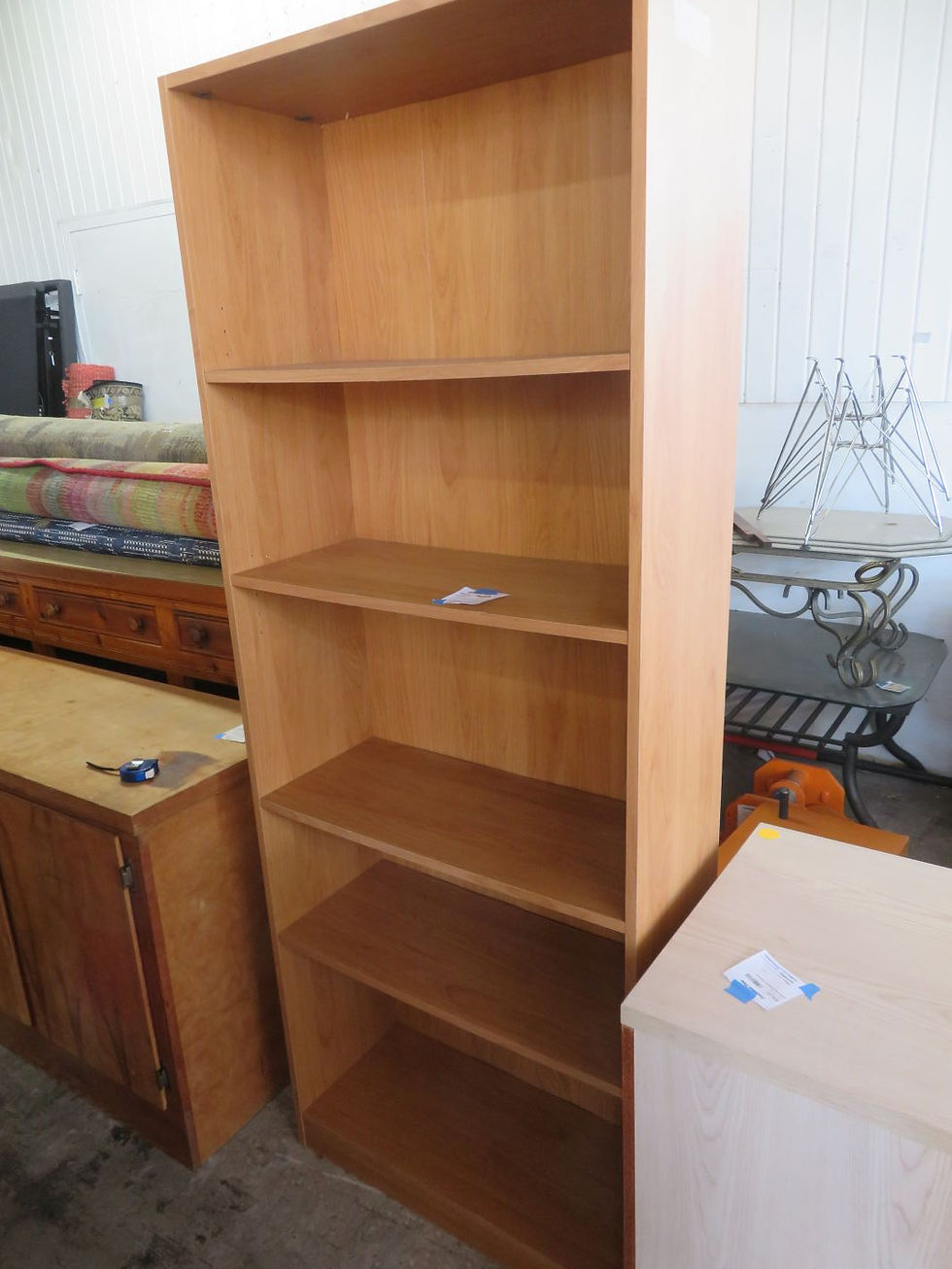 6' Blonde Bookcase $65.00