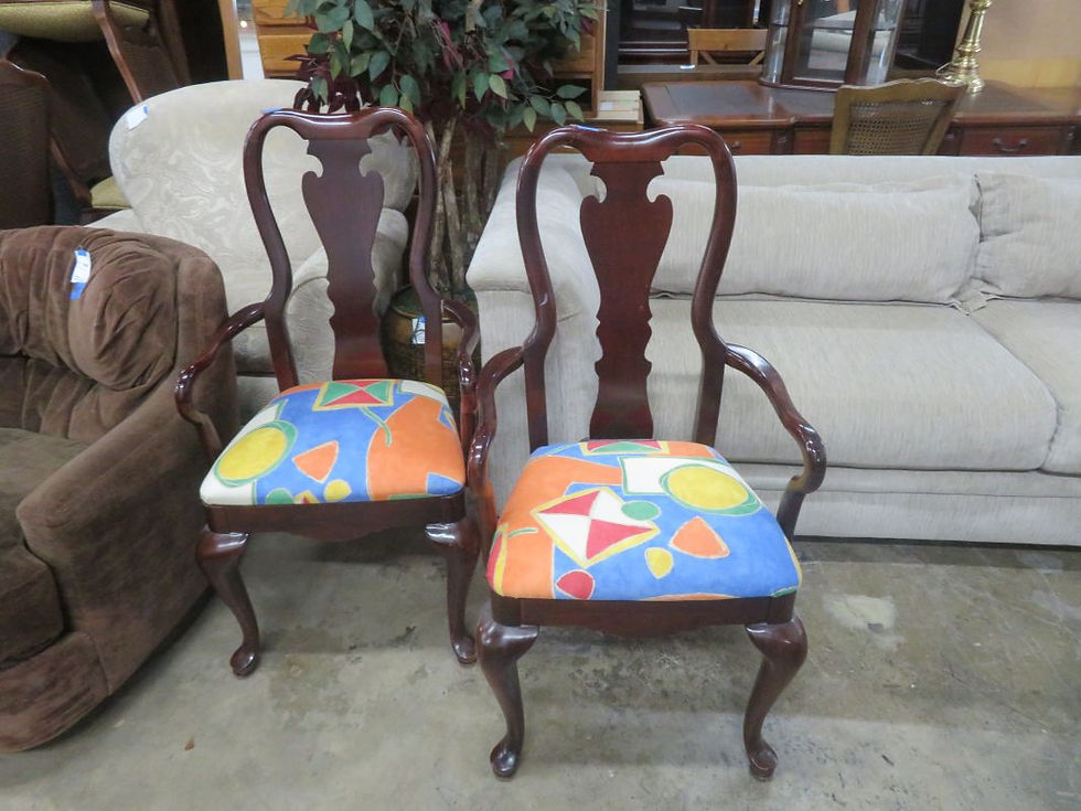 Queen Ann Dining Chairs set of 2 $30.00