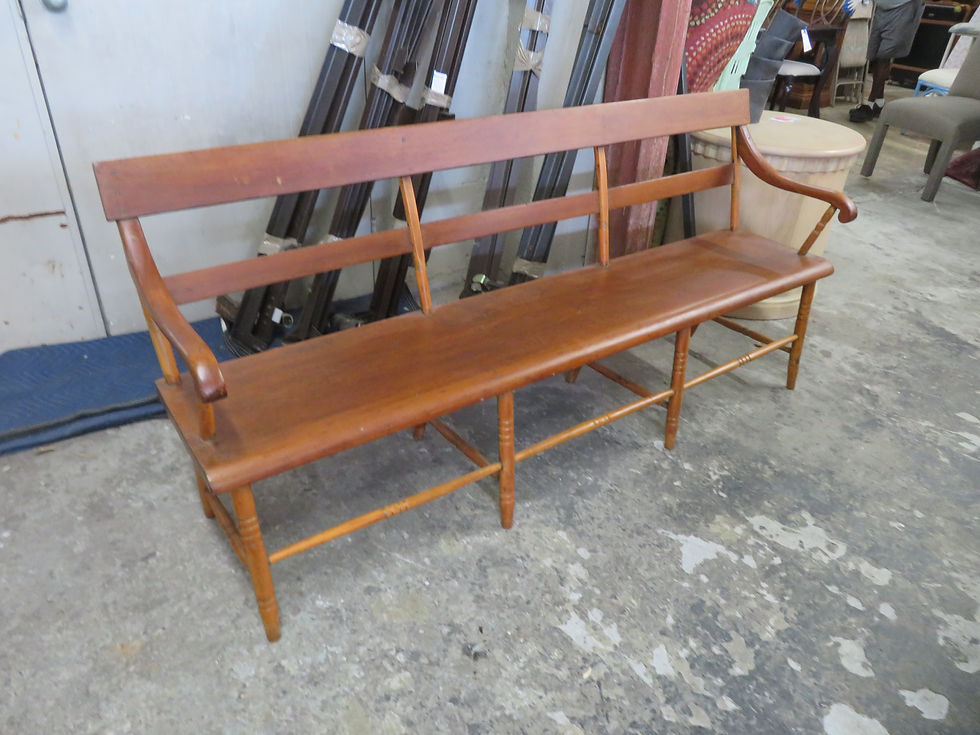 6' Wood Bench $175.00
