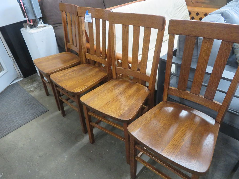 Mission Arts And Crafts Dining Chairs set of 4 $295.00