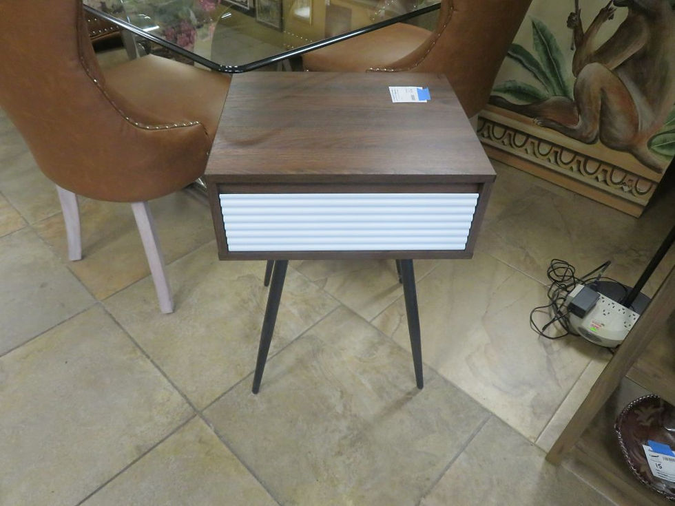 Modern Night Stand Like New! Only 1 $85.00