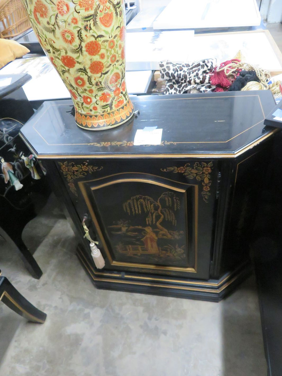 Small Oriental Wall Cabinet $85.00