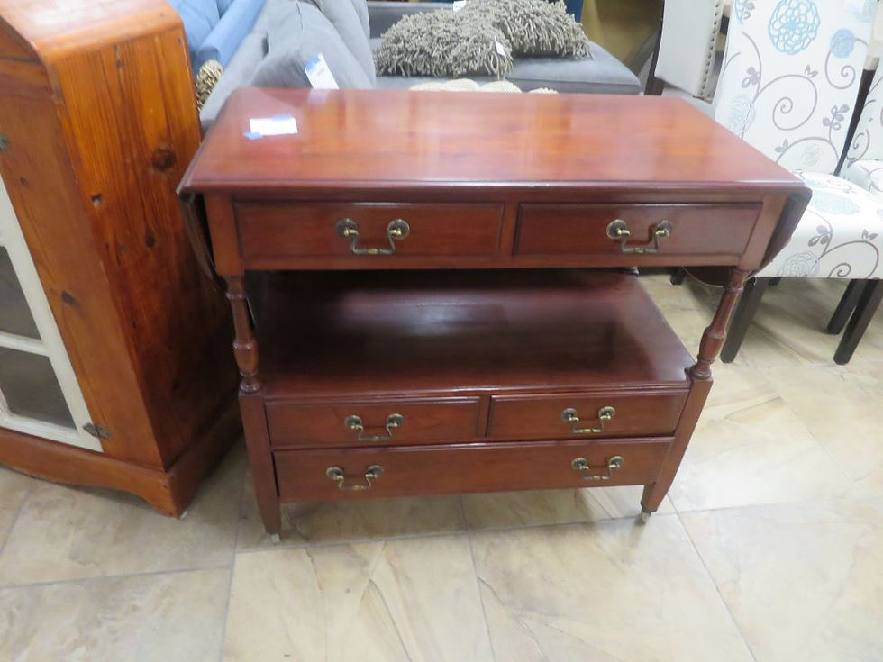 Drop leaf server $125.00