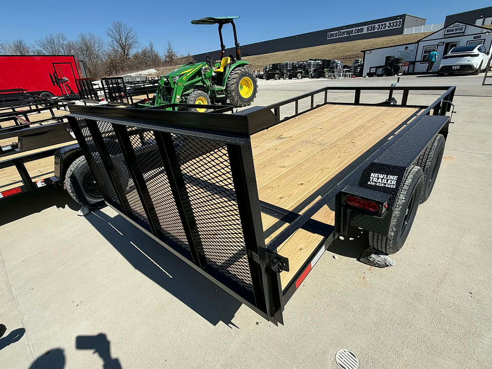 Thumbnail: 2026 B/R 76x14 ECO Utility, Dovetail, 3' Gate, No Brakes, 7k GVWR