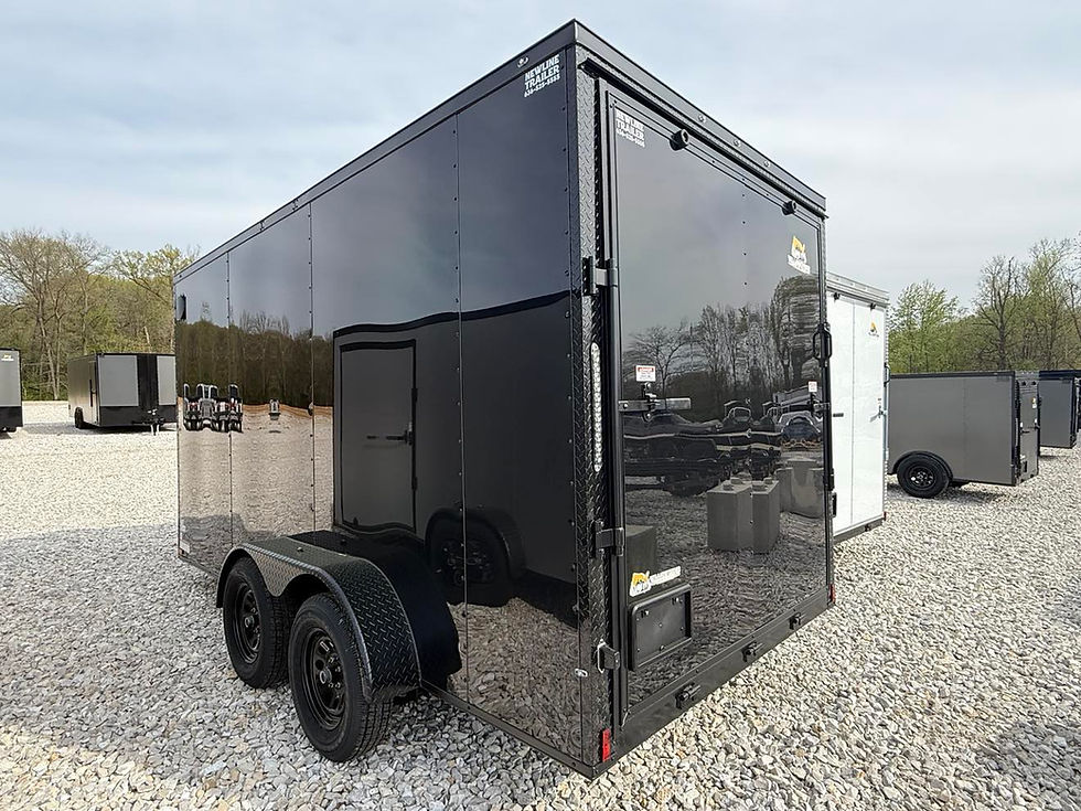 Thumbnail: 2026 Yellowstone 7x14 Cargo, Blackout, 7' Interior, .080 Polycor, 7k GVWR