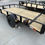 Thumbnail: 2026 B/R Utility Trailer 76x12, 3' Gate, Spare Tire Mount, LED Lights, 3500 GVWR