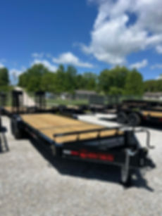 2026 SUT Equipment Trailer 84x24, Stand Up Ramps, Intergrated Toolbox, 14k GVWR