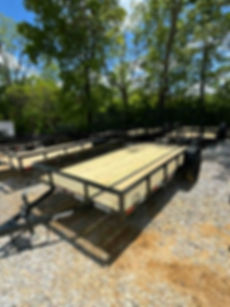 2026 Gorilla 84x14 Utility, 4' Spring Loaded Gate, Mesh Sides, 3500 GVWR