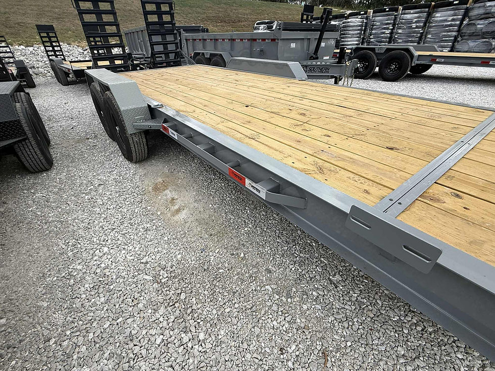 Thumbnail: 2026 SUT Equipment Trailer 84x20, Stand Up Ramps, 8" iBeam, 12k Jack, Pro-Grade
