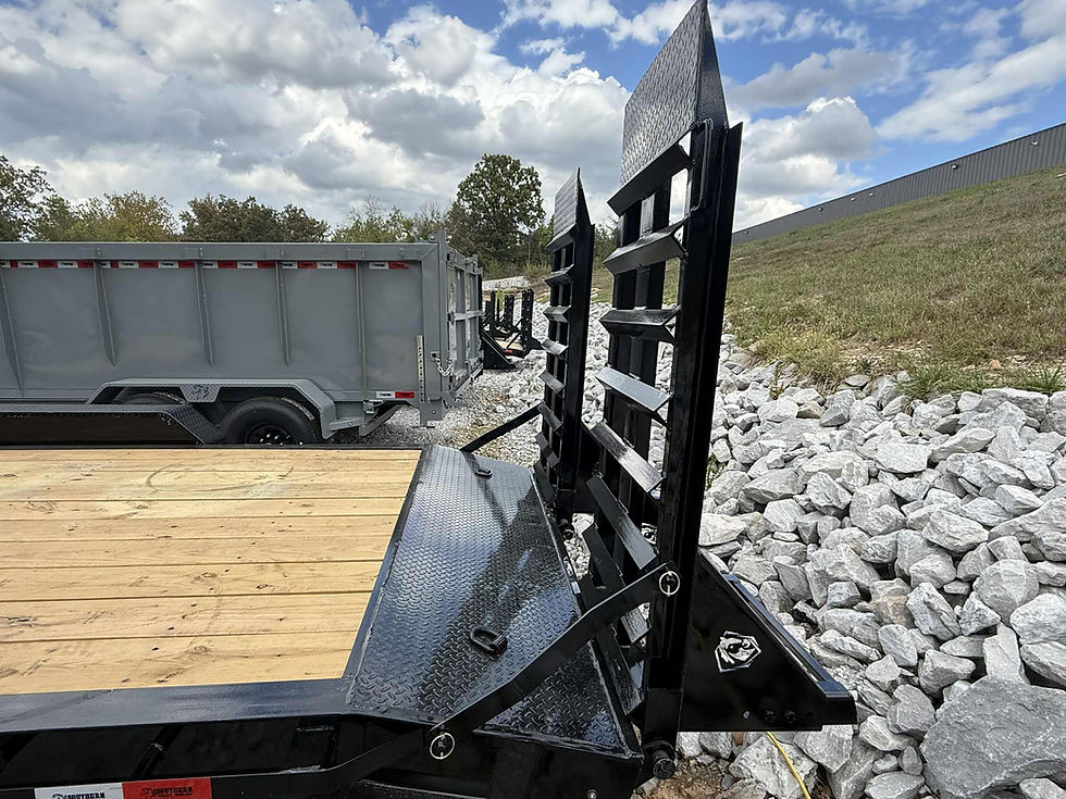 Thumbnail: 2026 SUT Equipment Trailer 84x22, Stand Up Ramps, 8" iBeam, 12k Jack, Pro-Grade