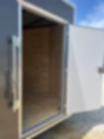 Thumbnail: 2026 Yellowstone 7x16 Cargo, Charcoal/Chrome, 7' Interior, .080 Polycor, 7k GVWR