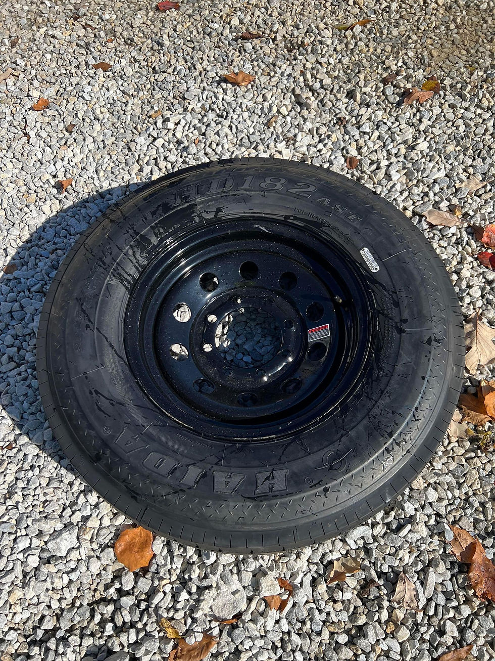 2022 New Black 8 Lug Haida SteelBelted Balanced Radial Tires Newline