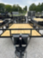 Thumbnail: 2026 B/R Utility Trailer 76x14, Tool Box, 3' Gate, 7k Jack, Tie Downs, 7k GVWR