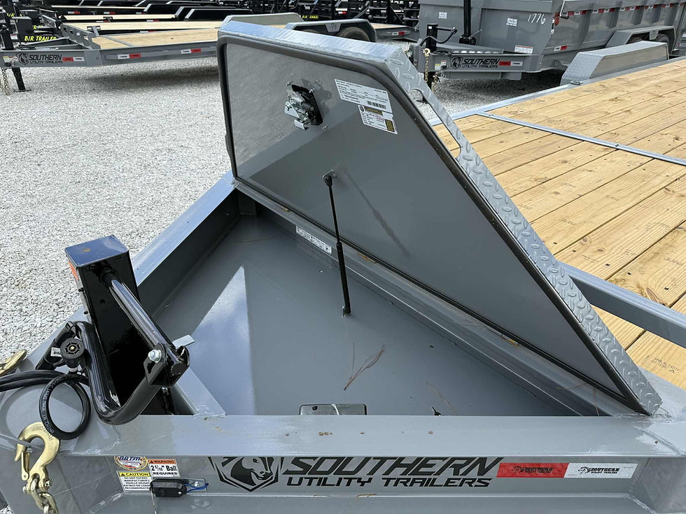 Thumbnail: 2026 SUT Equipment Trailer 84x24, Stand Up Ramps, 8" iBeam, 12k Jack, Pro-Grade