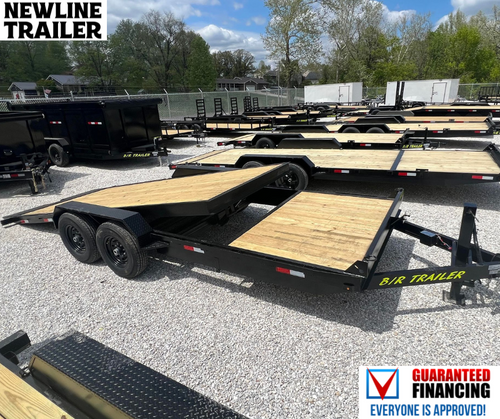 2023 B/R Flatbed Tilt Trailer 82x23, Metal Tilt Ramp, 14,000lb G.V.W.R ...
