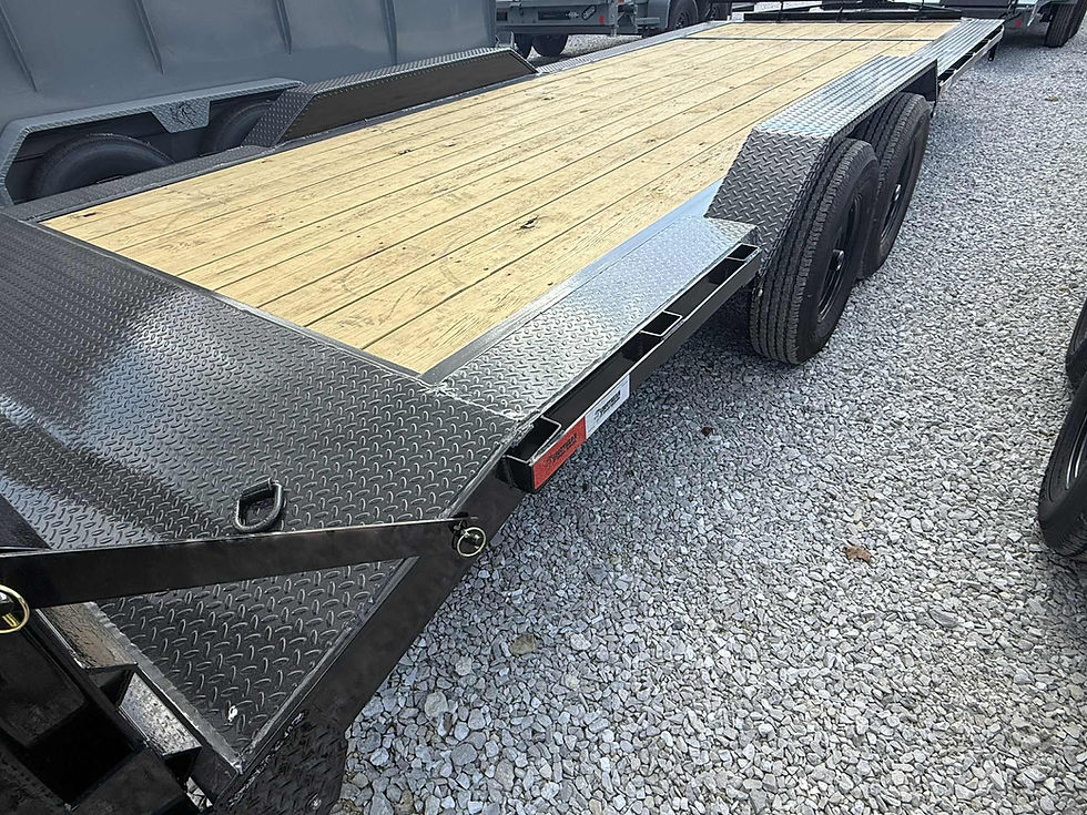 Thumbnail: 2026 SUT Equipment Trailer 102x22, Stand Up Ramps, 8" iBeam, 12k Jack, Pro-Grade