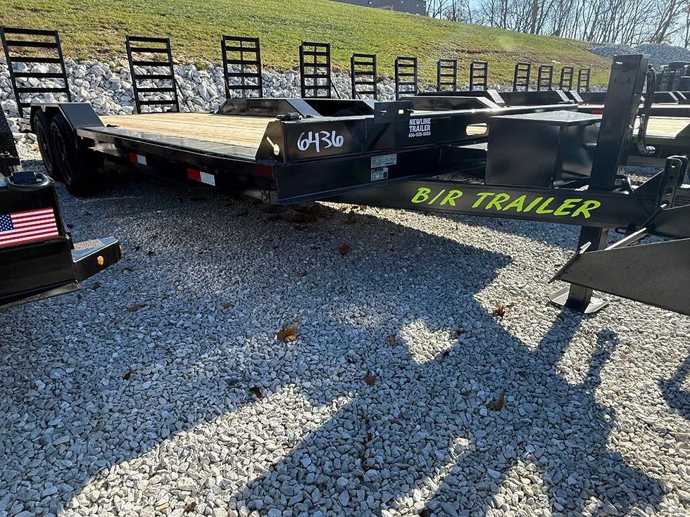 Thumbnail: 2026 B/R Trailer 102x22, Drive Over Fenders, Tool Box, Winch Plate, 14k GVWR