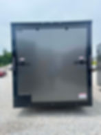 Thumbnail: 2026 Crew 7x12 Cargo Trailer, Charcoal/Black, 7'Interior,.080 Polycor, 3500 GVWR