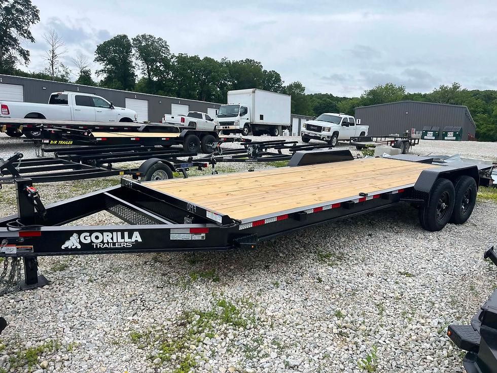 Thumbnail: 2026 Gorilla 7x22 Equipment, MEGA RAMPS, 8" iBeam, 14k GVWR