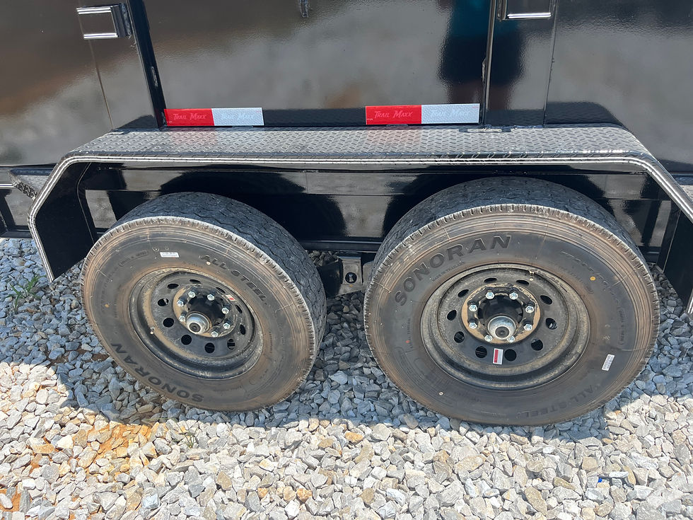 Thumbnail: 2026 Trailmaxx 7x14 Dump, 2' Sides, 12 Ton Telescope Lift, 14Ply Tires, 14k GVWR