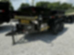 Thumbnail: 2026 Griffin Dump Trailer 5x10, 18" Sides, Single Cylinder Hoist, 7K GVWR