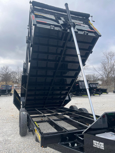 2026 Griffin Dump Trailer 7x16, 4' Sides, Telescope Hoist, Tarp